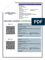 Maklumat Vaksinasi: Vaccination Details