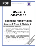 Hope - 1 Grade 11: Exercise For Fitness