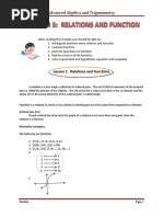 Chapter 5 Function and Relation