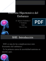 Síndrome Hipertensivo Del Embarazo