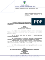 Estatuto Dos Servidores Públicos de Limoeiro Do Norte - Lei Complementar 002-2005 - Em Vigor - Assinado