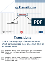 Using Transitions: Transition