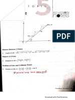 Coordinate Geometry Revision