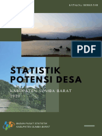 Statistik Potensi Desa Kabupaten Sumba Barat 2020