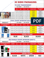 Ridhi Sidhi Packaging: Both Side Transparent