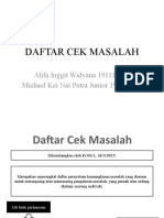 Daftar Cek Masalah