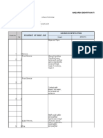 HAZARD IDENTIFICATION AND RISK ASSESSMENT REGISTER