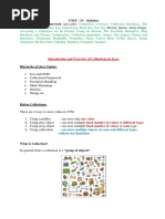 UNIT - IV - Syllabus The Collections Framework (Java - Util)