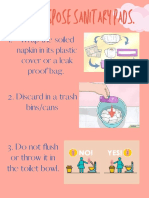How To Dispose Sanitary Pads.