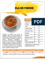 Cazuela de Fideos