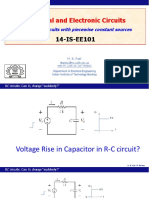 Electrical and Electronic Circuits: 14-IS-EE101