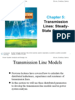 Transmission Lines: Steady-State Operation