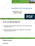 Praktikum Algorithma Dan Pemrograman - Pertemuan 11