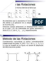 UNIDAD IV - Metodo de Las Rotaciones para Estructuras Con Traslación