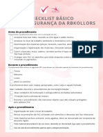 Checklist Biossegurança RBKollors