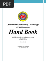 Handbook MAD (3161612)