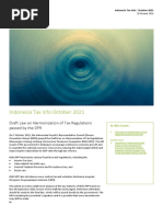 Deloitte Newsletter On Harmonisation of Tax Regulations