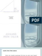 ANALISIS MULTIVARIAT (Analisis Path)