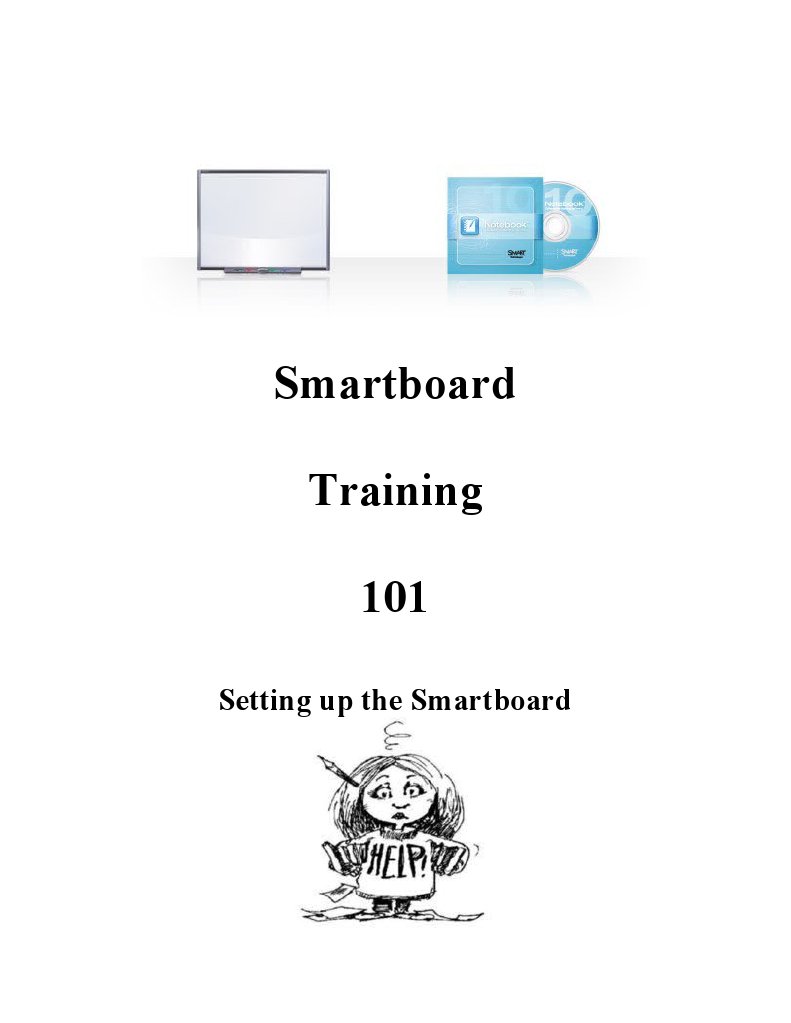 SMART Board Training Guide 101 | PDF | Areas Of Computer Science ...