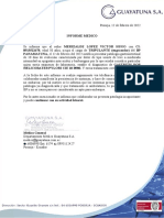 Informe Medico Guayatuna - Merizalde Lopez Victor Hugo 2
