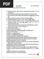 Digital Fundamentals BE SEM 3