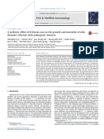 A Prebiotic Effect of Ecklonia Cava On The Growth and Mortality of Olive