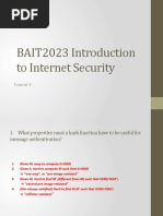 BAIT2023 Introduction To Internet Security: Tutorial 3