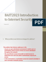 BAIT2023 Introduction To Internet Security: Tutorial 4