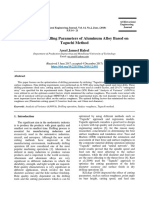 Optimization Drilling Parameters of Aluminum Alloy