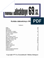 Kottás Daloskönyv 69
