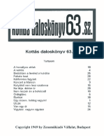 Kottás Daloskönyv 63