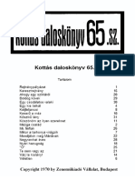 Kottás Daloskönyv 65