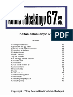 Kottás Daloskönyv 67