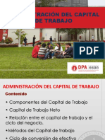 Unidad III Administración Del Capital de Trabajo