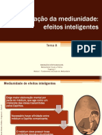 Módulo 1 Tema 8 Classificação Da Mediunidade Efeitos Inteligentes