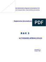 RAC 3 - Actividades Aéreas Civiles