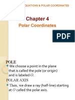 Chapter 4 Polar Coordinate, Polar Curves