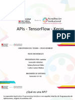 APIs - TensorFlow - Keras