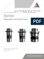 M0GCH™/M0GCE™ Series: Plug-In Seals To Suit Grundfos Pumps