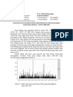 Analisis Data Iklim Stasiun Meteorologi Minangkabau, Sumatera Barat, Tahun 2009-2019