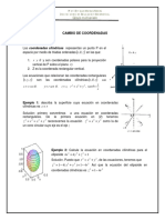 Cambio de Coordenadas Multivariado