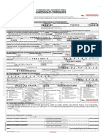 Formato de Informe para Accidente de Trabajo Del Empleador o Contratante DLO