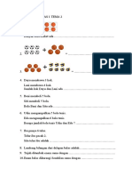 Matematika Kelas 1 Tema 2