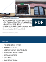 EIFS performance standards