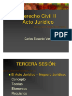 3° CLASE-ACTO JURIDICO