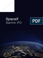 Spacex: Starlink Ipo