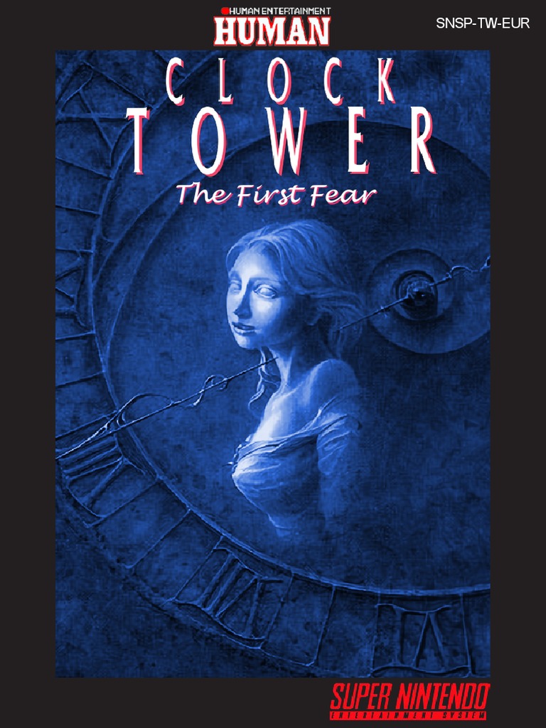 Clock Tower SNES Manual PDF Juego de azar Videojuegos