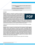 Imprecision de Parametros Eritrocitarios Con Las Reglas de 3 Inversas Segun Las Guias CLSI H26-A2