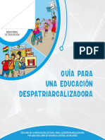 Guía para Una Educación Despatriarcalizadora