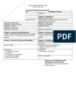 Research Proposal Format Guide